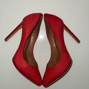 Aldo red heels